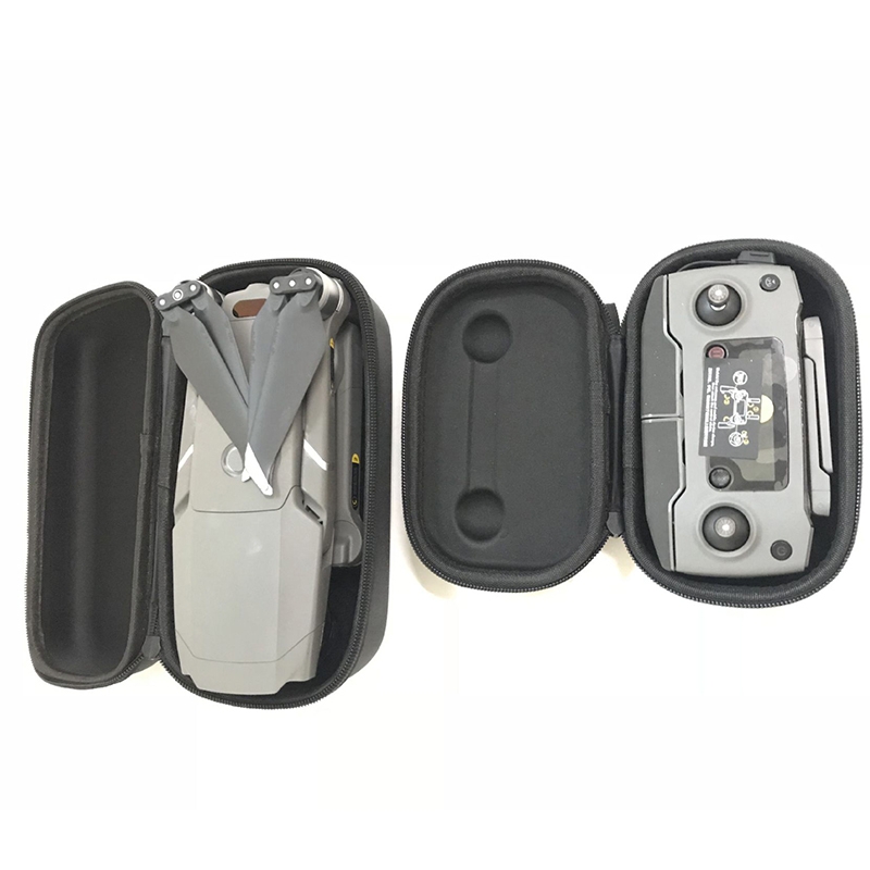 2 in 1 Portable Hardshell Drone Transmitter Storage Box Carrying Case For DJI Mavic 2 Pro/Zoom