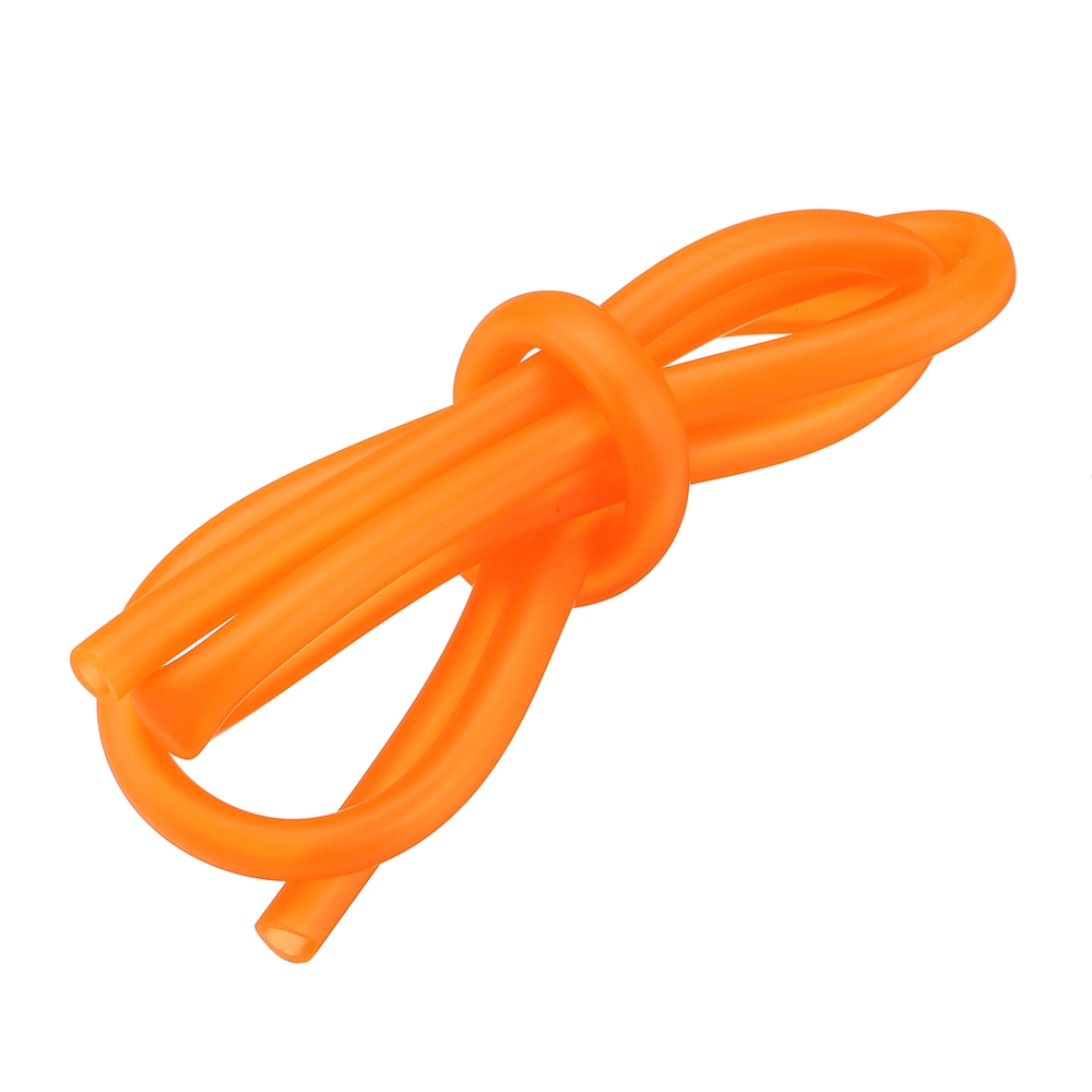 1m Orange Silicone Oil Tank Tube D8mm×Φ5mm×L1m 5pcs for RC Airplane