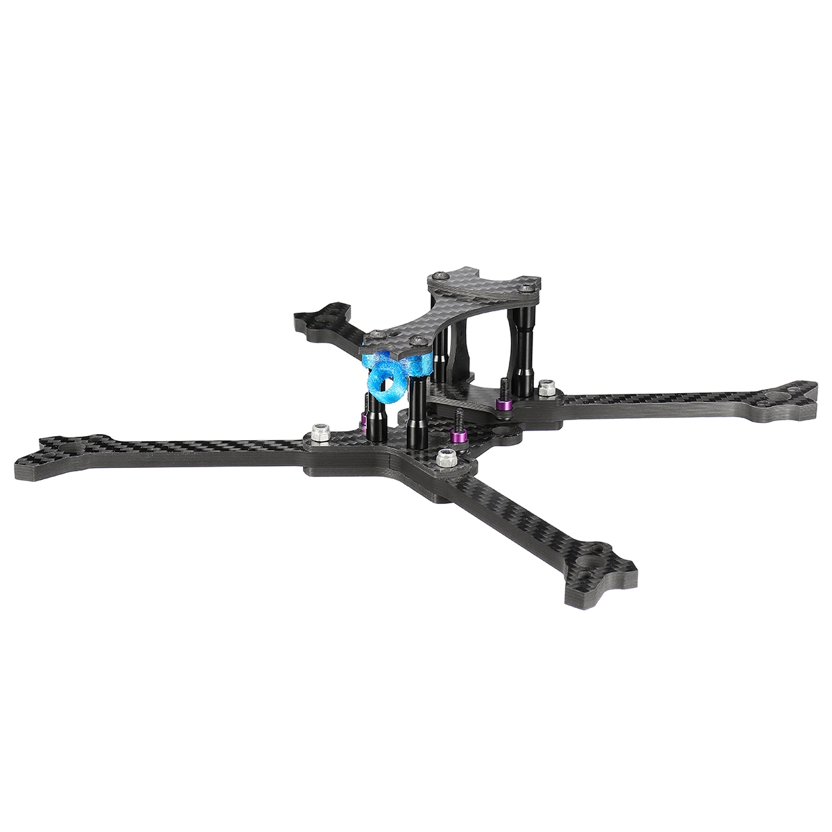 URUAV NEX220 220mm 5 Inch Frame Kit 5mm Arm Thickness W/ Matek PDB-XT60 for RC Drone FPV Racing