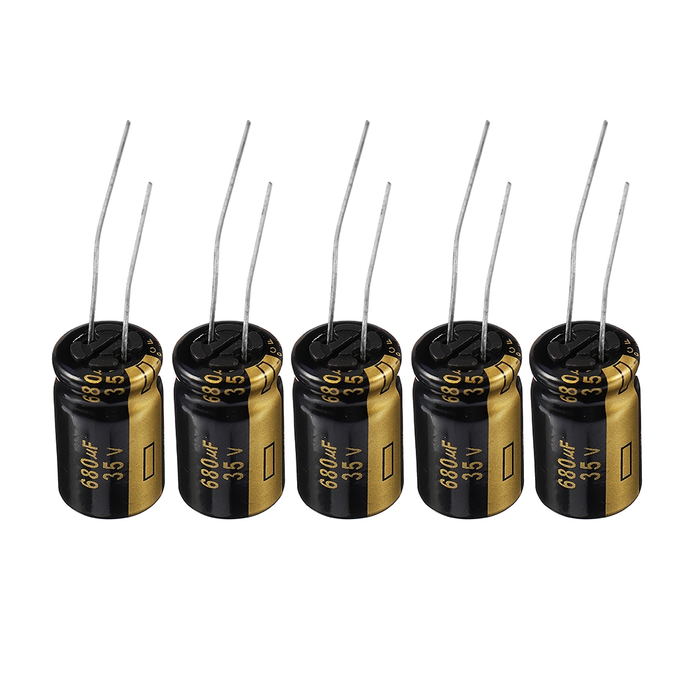 5Pcs 35V680UF/30Pcs 25V220UF URUAV Multirotor Capacitor for RC Drone FPV Racing