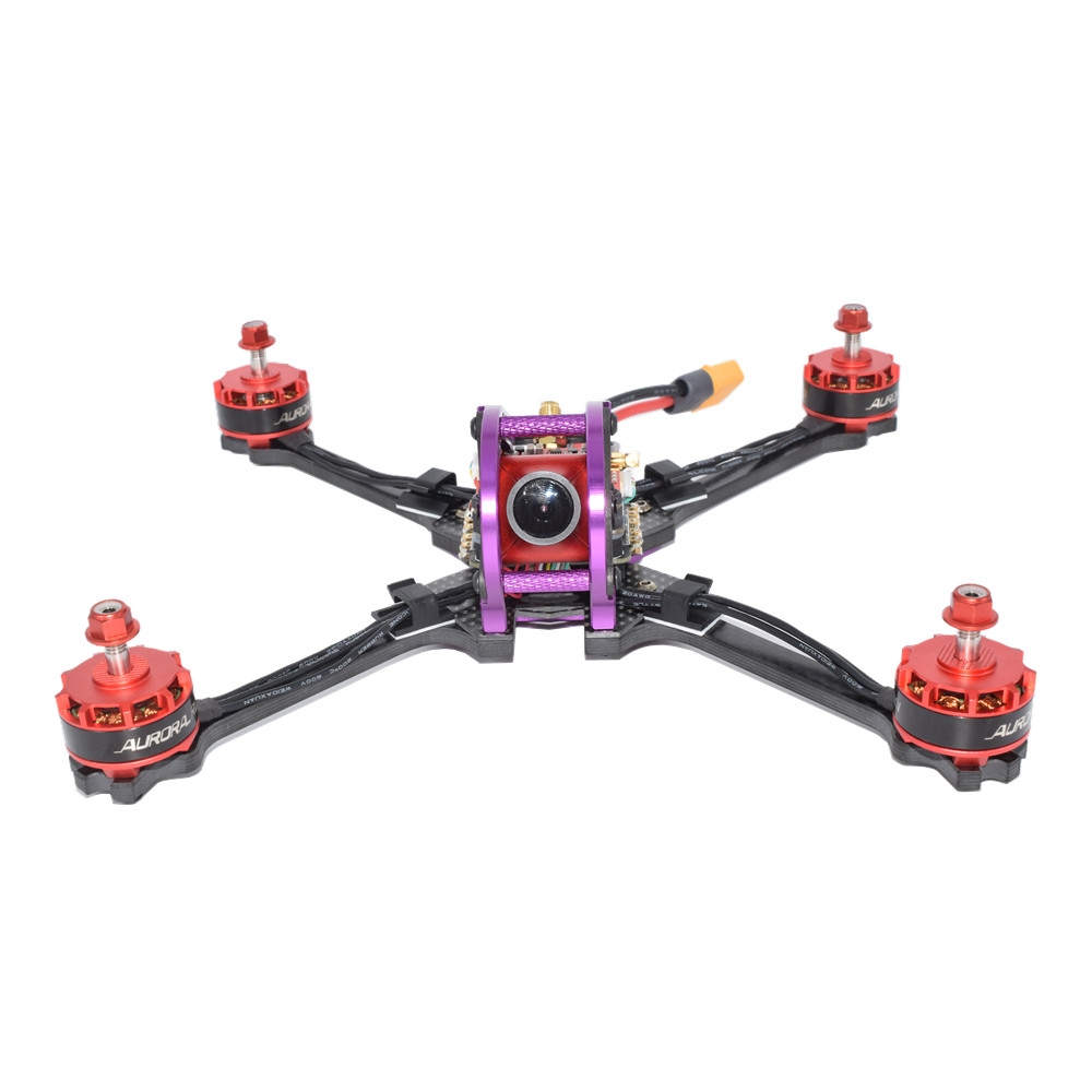 GHINI250 250mm F7 OSD DIY FPV Racing Drone 25/800mW Audio Microphone VTX 960H CCD Camera