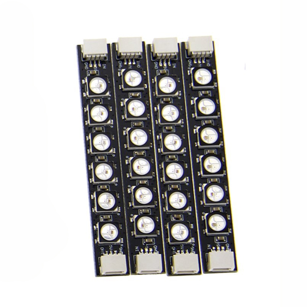4PCS HGLRC 12V Output LED Light Board Color Switchable for RC Drone
