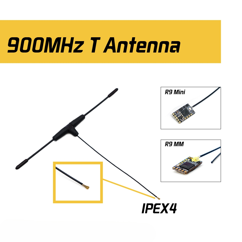 Original FrSky 900MHz Dipole T IPEX4 Receiver Antenna for R9 Mini / R9 MM