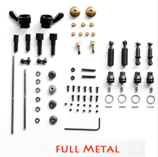 WPL Original Full Metal OP Accessory Fitting Metal Kit B14 B24 B26 C14 C24 For 1/16 RC Car Parts