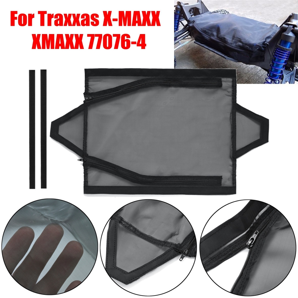 Chassis Dirt Dust Resist Guard Cover for Traxxas X-MAXX XMAXX 77076-4 Black Rc Car Parts