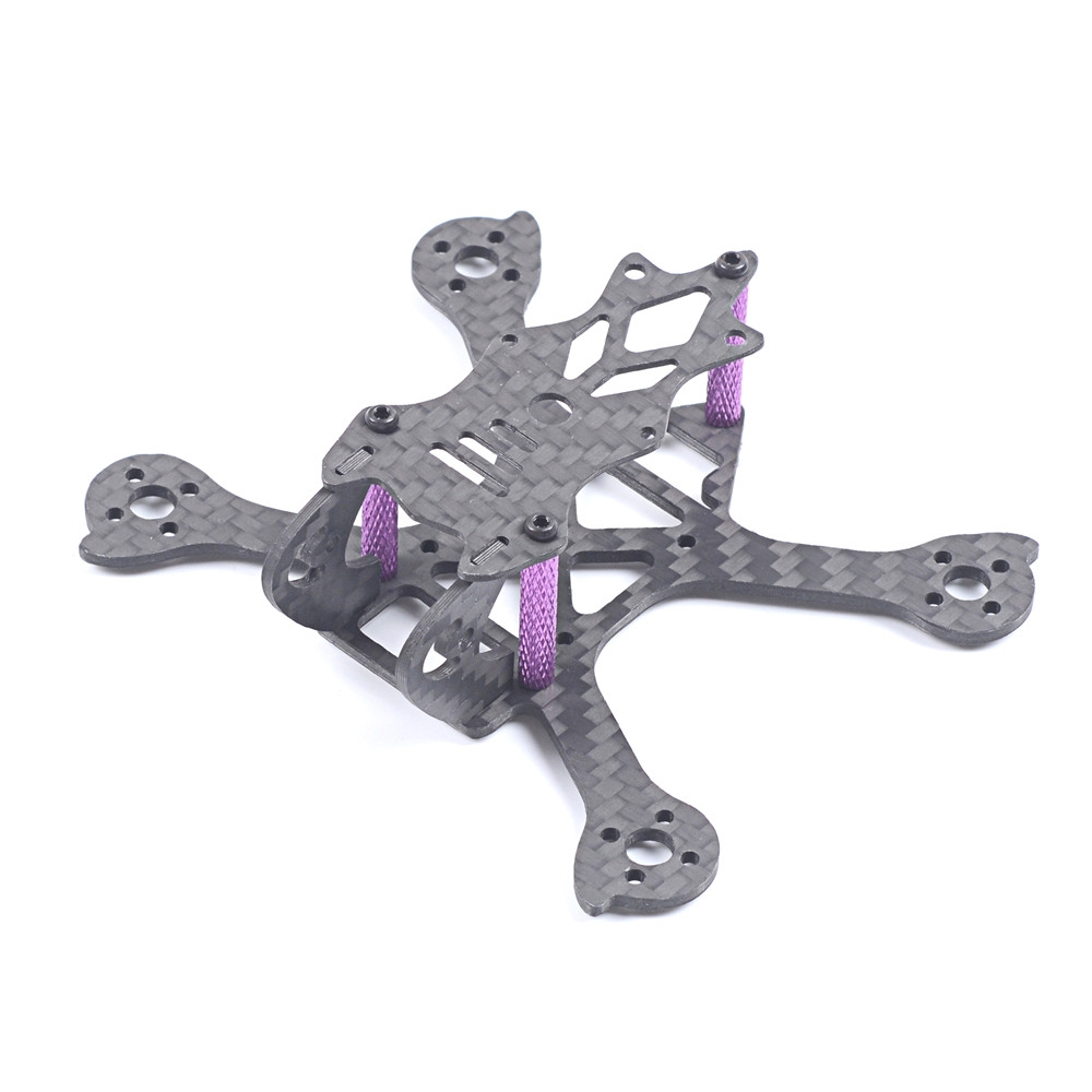 Skystars Jetcat X90 90mm Wheelbase 2mm Arm 3K Carbon Fiber Frame Kit for RC Drone FPV Racing