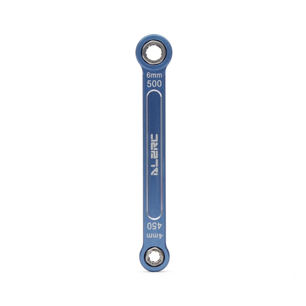 ALZRC RC Helicopter Horizontal Shaft Screw Spanner Wrench Φ4.0/Φ6.0 Blue