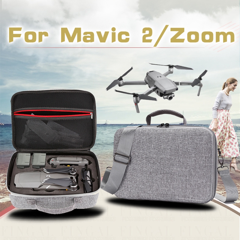 Waterproof Portable Carrying Case Box Storage Shoulder Bag for DJI Mavic 2 PRO/ZOOM Fly More Combo