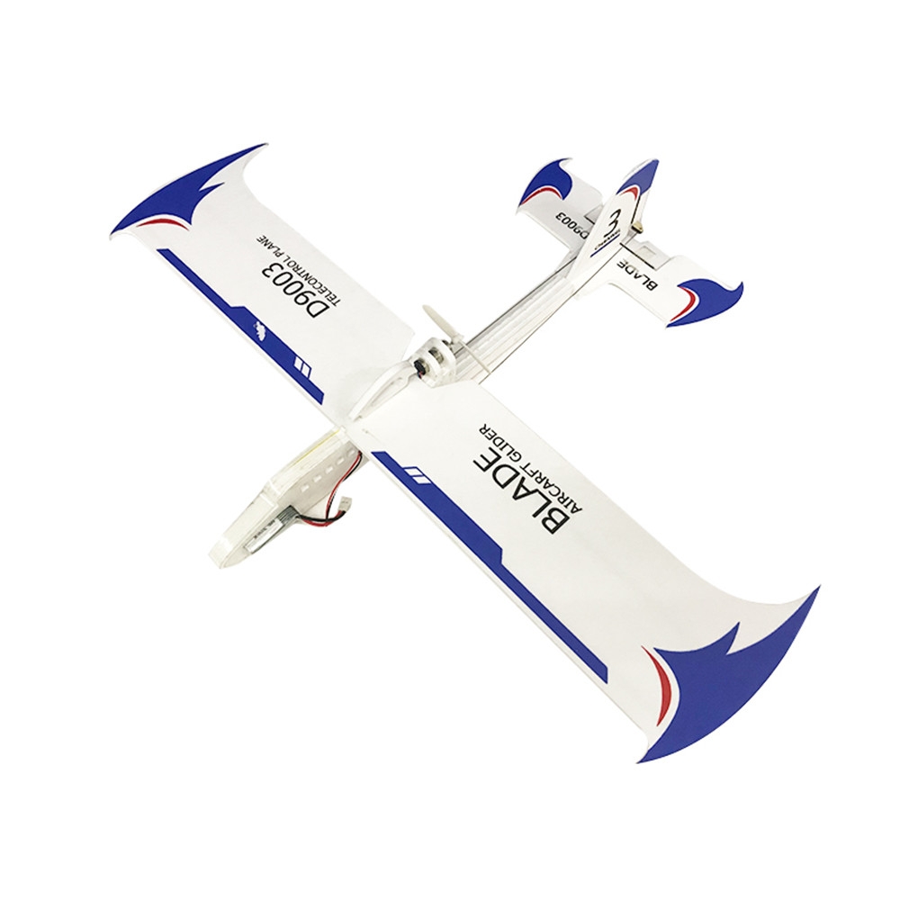 D9003 430MM Wingspan 3CH Bubble RC Airplane Aircraft Fixed Wing Glider RTF Blue/Red