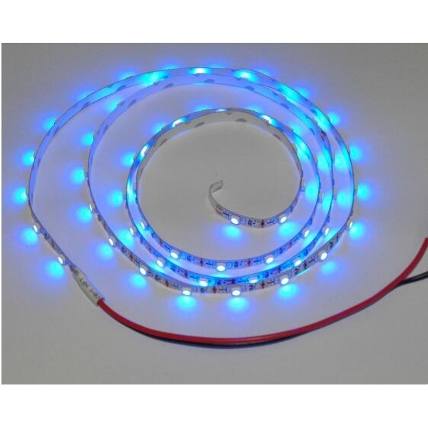 PTK Blue LED Strip Light 1m 1 Meter Long 6.0V 60 Leds 906050 Compatible With 2S LiPo For RC Airplane