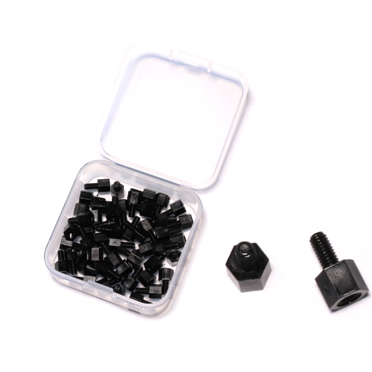 50 PCS M3x5+6 Nylon Hexagon Screw Standoffs Insulated Column For RC Drone FPV Racing Multi Rotor