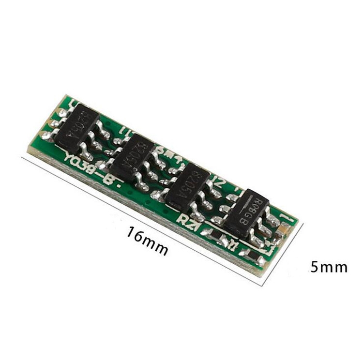 5Pcs HJ R/C 12A PCB Protection Circuit Board Module for 3.7V 1S 18/20 300-600mAh LiPo Battery