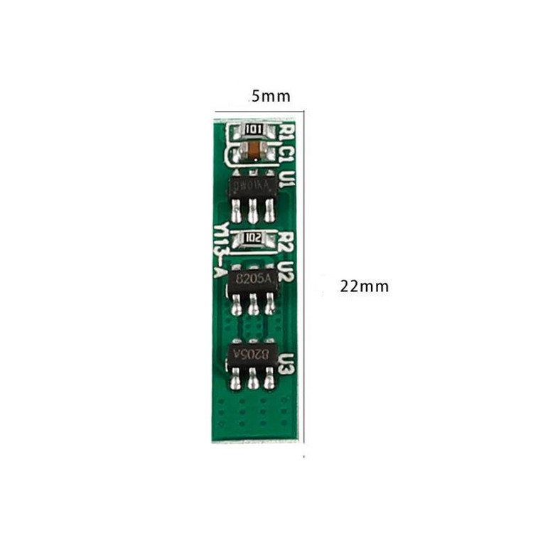 5Pcs HJ R/C 16A PCB Protection Circuit Board Module for 3.7V 1S 25 Series 500-600mAh LiPo Battery