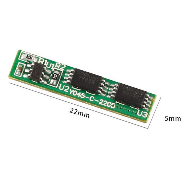 5Pcs 16A PCB Protection Circuit Board Module Overcharge for 3.7V 1S 25/30 650-1200mAh LiPo Battery