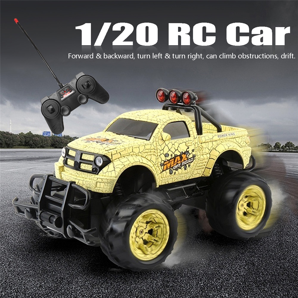 HB YY2001B 1/20 27MHZ RWD 15km/h Rc Rally Car Cross Country Climbing Off-road Truck RTR Toy