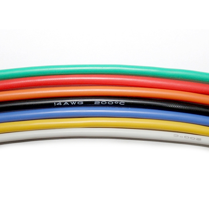 10m Soft Silicon Cable Wire 24AWG Heatproof Flexible Black/White/Red/Green/Blue For RC Model Battery