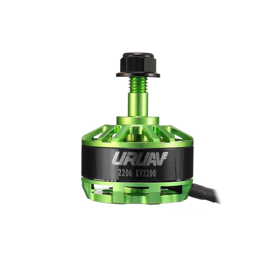 URUAV 2206 2600KV 2200KV 2-4S Brushless Motor Green CW for RC Drone FPV Racing Multirotors