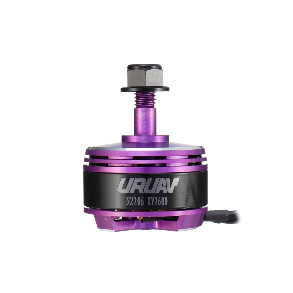 URUAV 2206 2600KV 2200KV 2-4S Brushless Motor Purple CW for RC Drone FPV Racing Multirotors