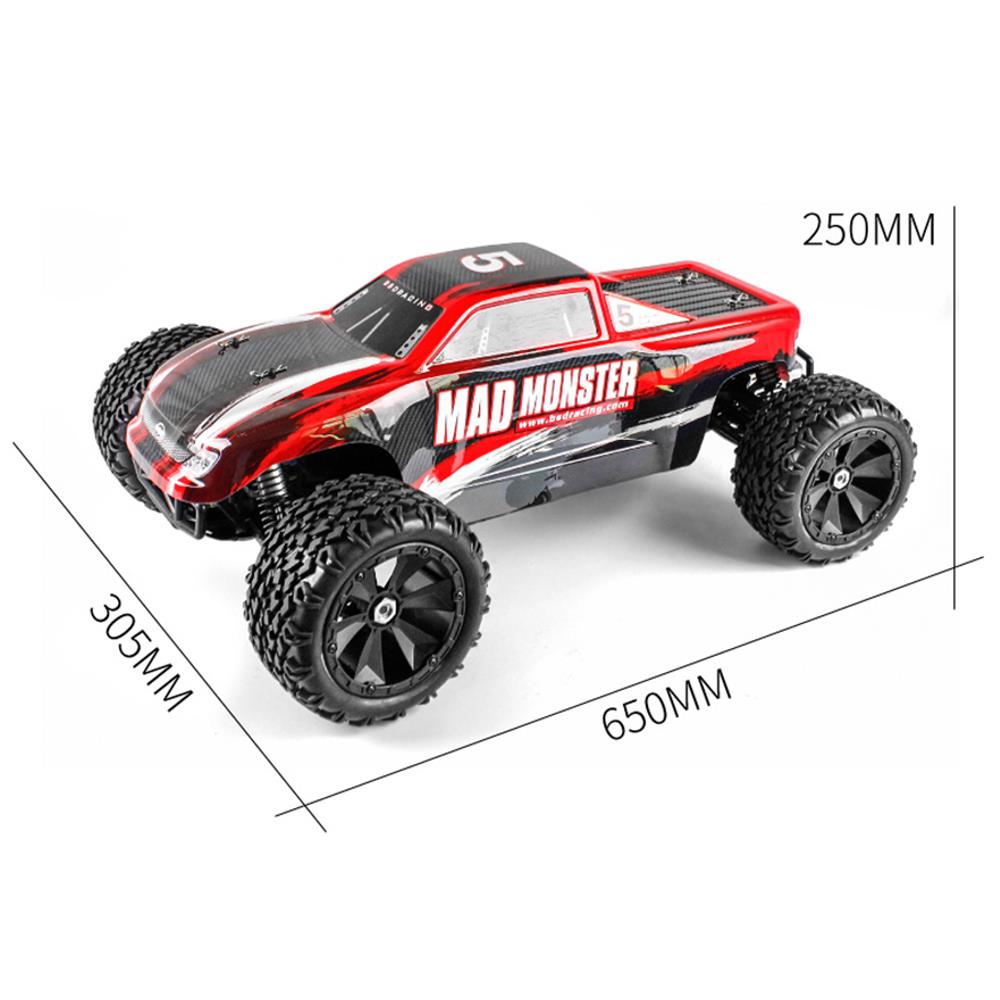 BSD Racing CR-503T 1/5 2.4G 4WD 70km/h Brushless Rc Car EP Off-Road Truck RTR Toy