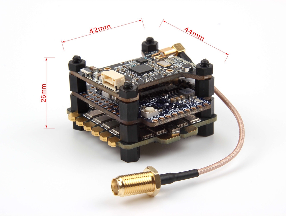 Holybro Kakute F7 FC & 40CH VTX & 65A BL_32 Tekko32 F3 4in1 ESC Stack