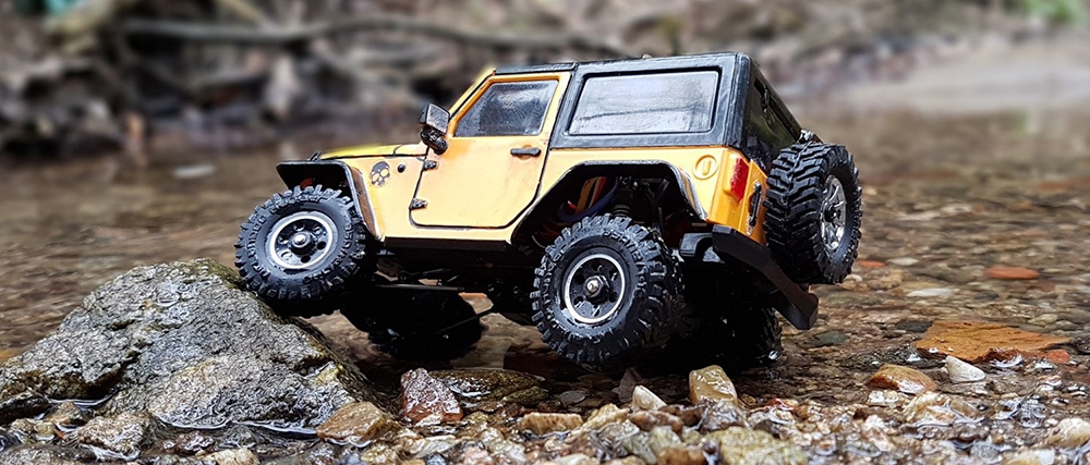 Orlandoo OH35A01 1/35 RC Car DIY Kit Unpainted Rock Crawler