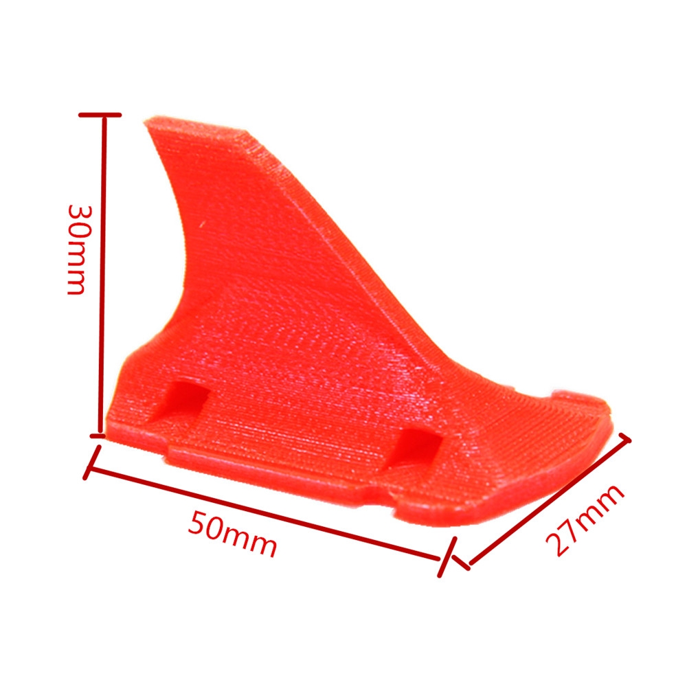 3D Printed Anti-turtle FPV Sharkfin Seat Turn Over Flying Taking Off Holder for RC Drone FPV Racing