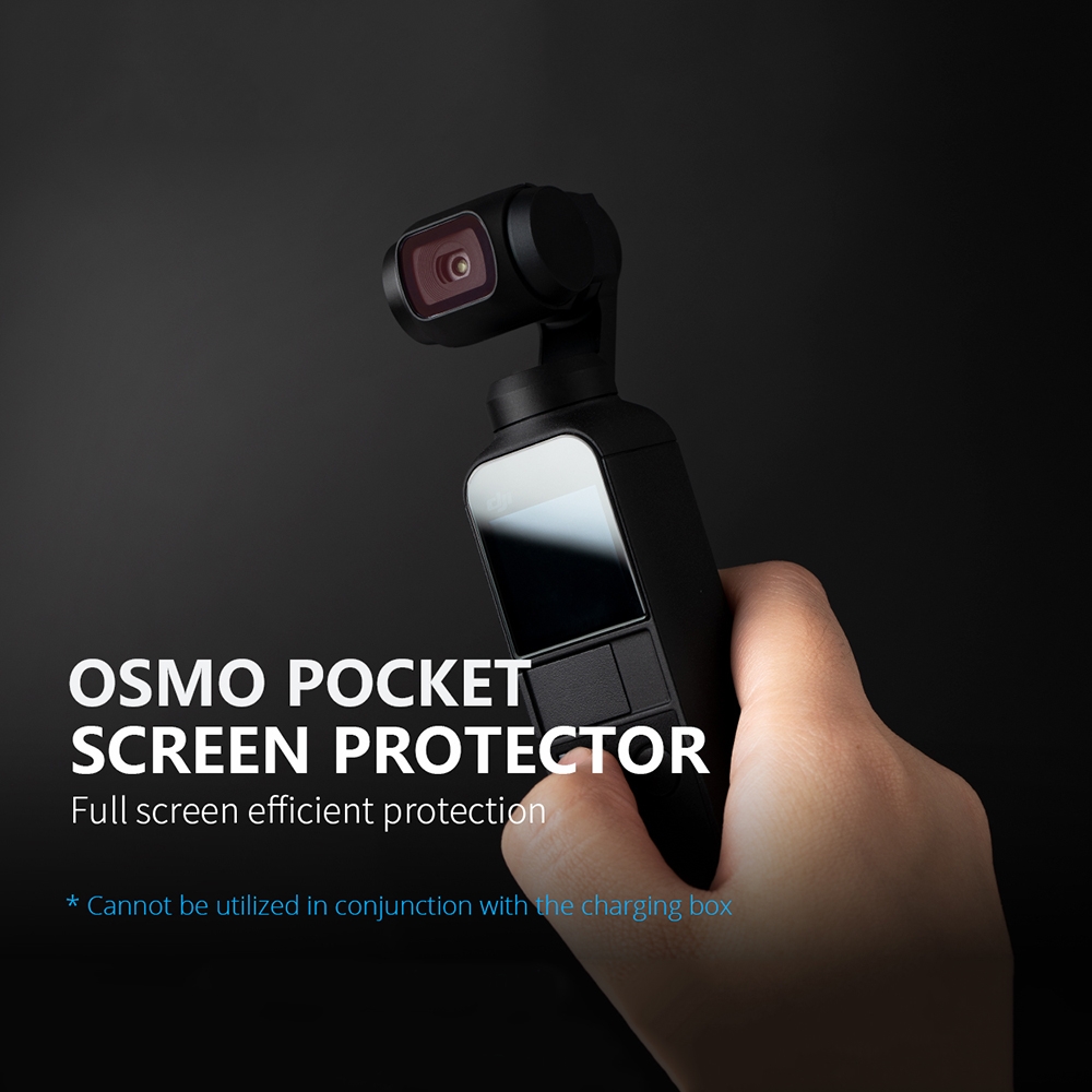 PGYTECH Tempered Glass Screen Protector Film for DJI OSMO Pocket Stabilized Handheld Camera