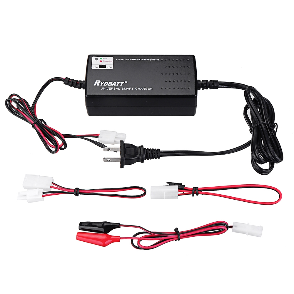 RYDBATT 3.7V-14.8V 1A AC Battery Charger for 1-4S Lipo Battery