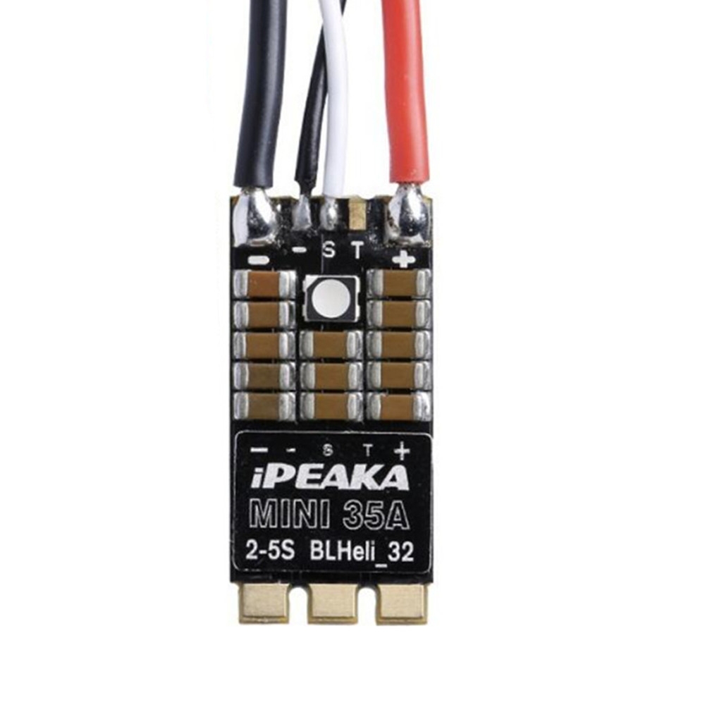 iFlight iPeaka Mini 35A BLheli_32 32Bit 2-5S Dshot1200 Brushless ESC w/ RGB LED Support Telemetry for RC Drone