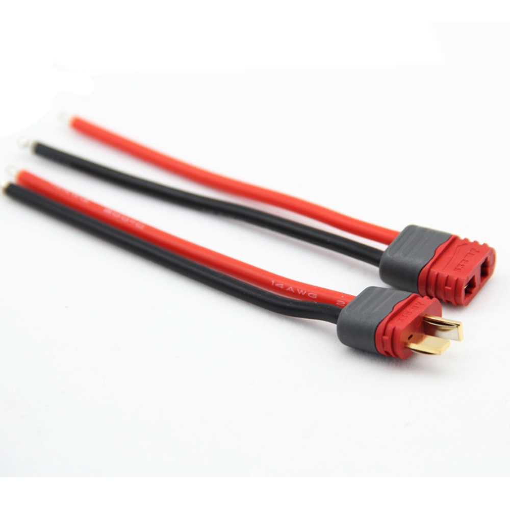 Battery ESC Power Supply Male Female Connect Cable Wire With AMASS T Plug For RC FPV