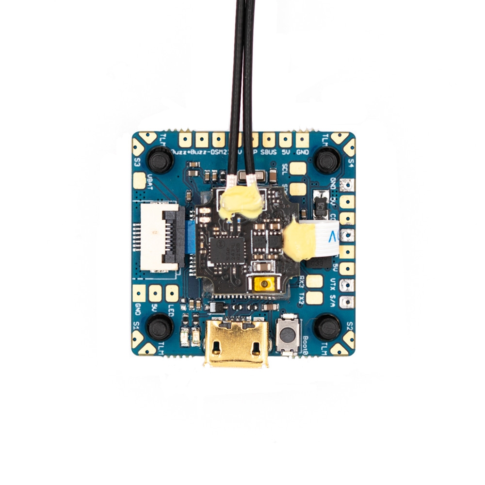 20x20mm Frsky RXSR-FC Omnibus F4 Nano V7 Flight Controller AIO OSD BEC & Built-in RXSR-FC Receiver