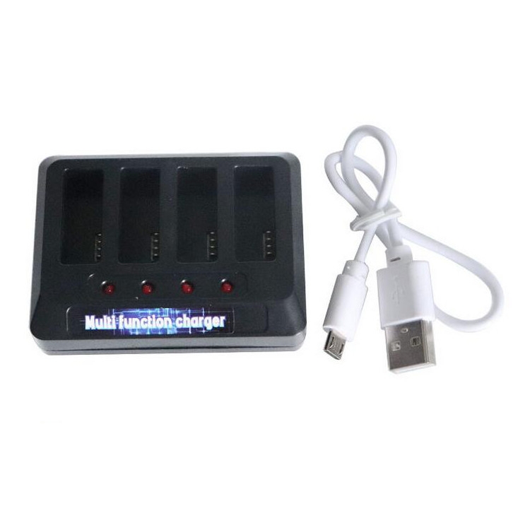 4-in-1 Balance USB Lithium Battery Charger Quick Charging Hub for DJI Ryze Tello RC Drone