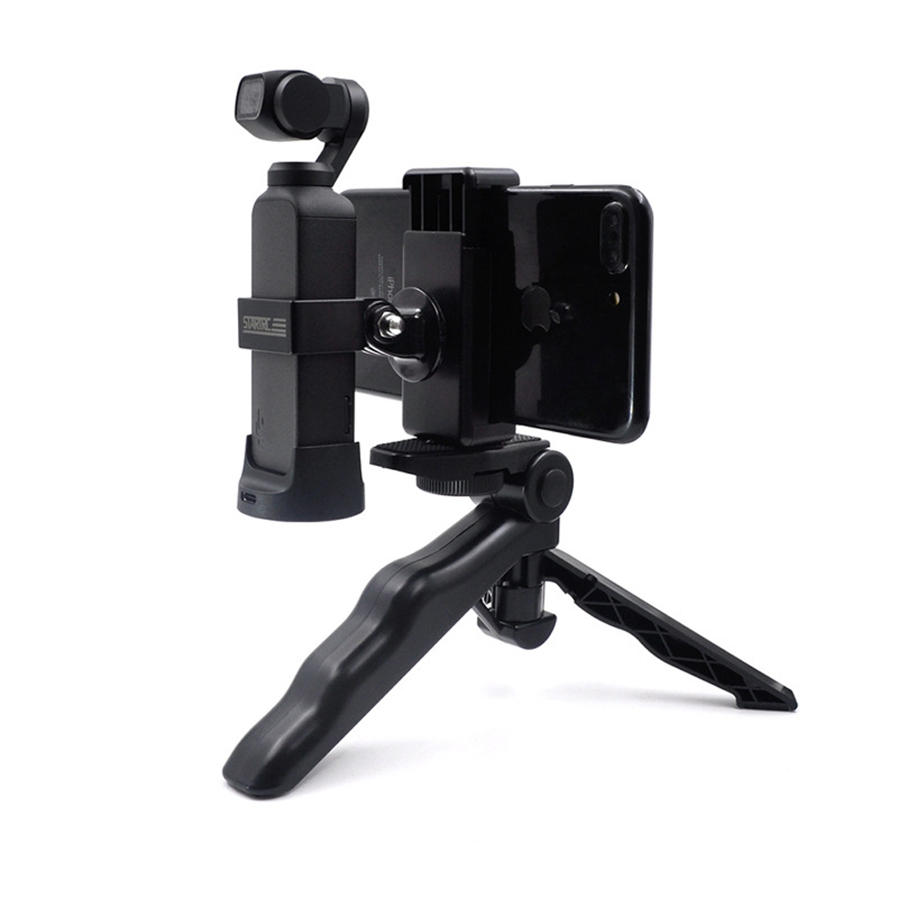 STARTRC Metal Phone Clip Holder With Tripod For DJI OSMO Pocket Handheld FPV Camera