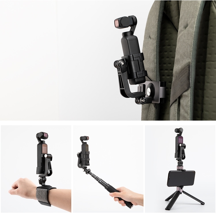 PGYTECH L Type Mount Adapter 180 Degree Tilting RotateBracket For DJI OSMO Pocket Gimbal Gopro Camera