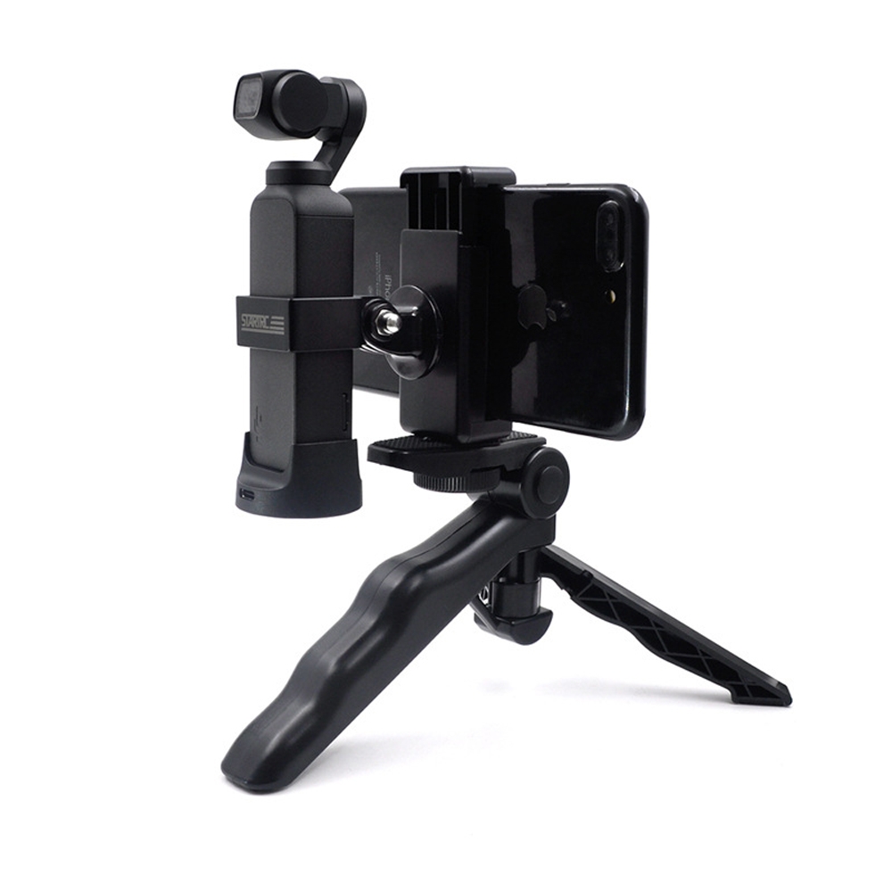 STARTRC ABS Phone Clip Holder With Tripod For DJI OSMO Pocket Handheld FPV Camera