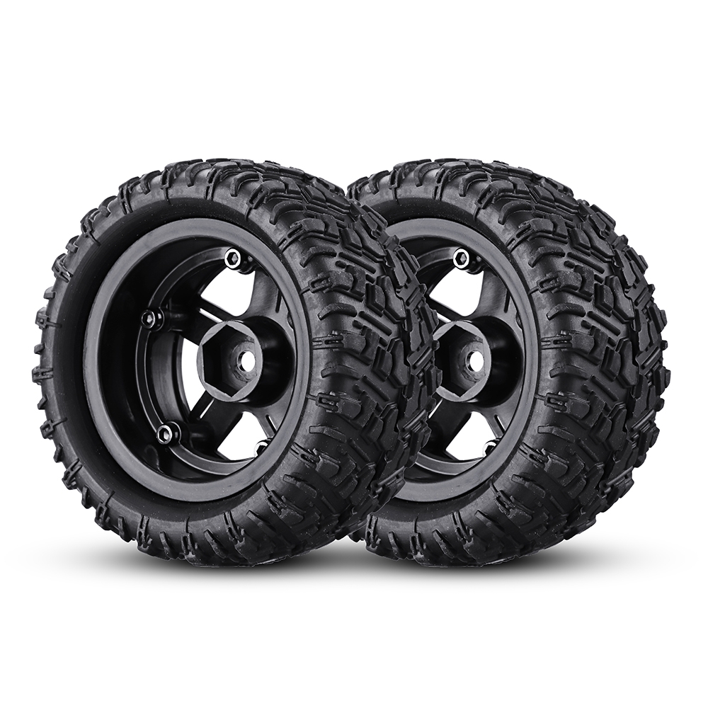 Remo P6973 Rubber RC Car Tires For 1621 1625 1631 1635 1651 1655 RC Vehicle Models