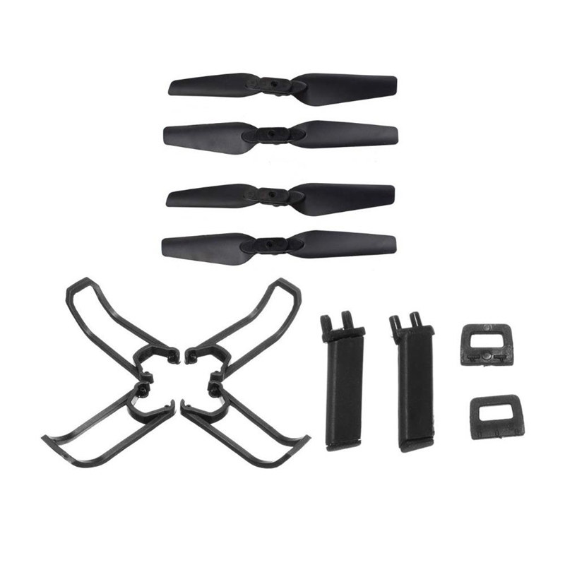 Eachine E58 RC Drone Quadcopter Spare Parts Crash Pack Kits Propeller Blade Set With Clip Props Guard Landing Gear