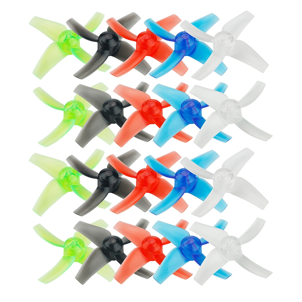 10 Pairs KINGKONG/LDARC 48mm 4-blade 1.5mm Hole Propeller for TINY GT7 GT8 2019 V2 FPV Racing Drone
