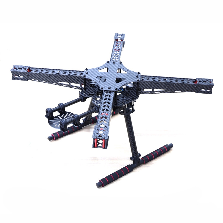 HSKRC X450 450mm Wheelbase 10/11/12 Inch Carbon Fiber Frame Kit for RC Drone 520g