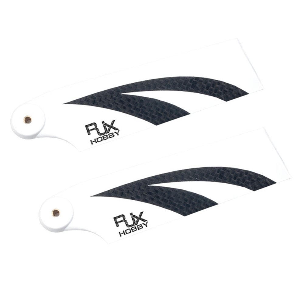RJX 105mm Carbon Fiber Tail Blade For 700 Class RC Helicopter