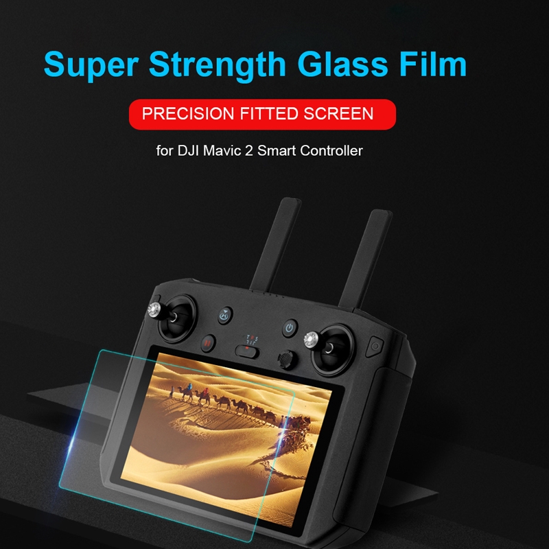 9H 5.5in Tempered Glass Screen Protective Film for DJI MAVIC 2 Smart Remote Controller