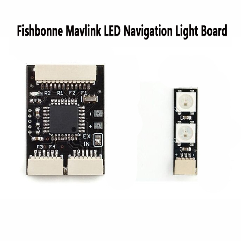 Fishbonne Mavlink LED Navigation Light Board for Pixhawk APM2.6/2.8 2/3/4/5 Pixracer NAVIO2 PXFmini Flight Controller RC Drone