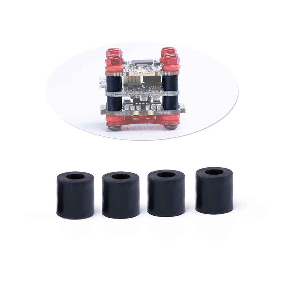 20 PCS iFlight M2x4 M2 Anti-Vibration Rubber Damping Ball for 16x16mm Flight Controller ESC Flytower