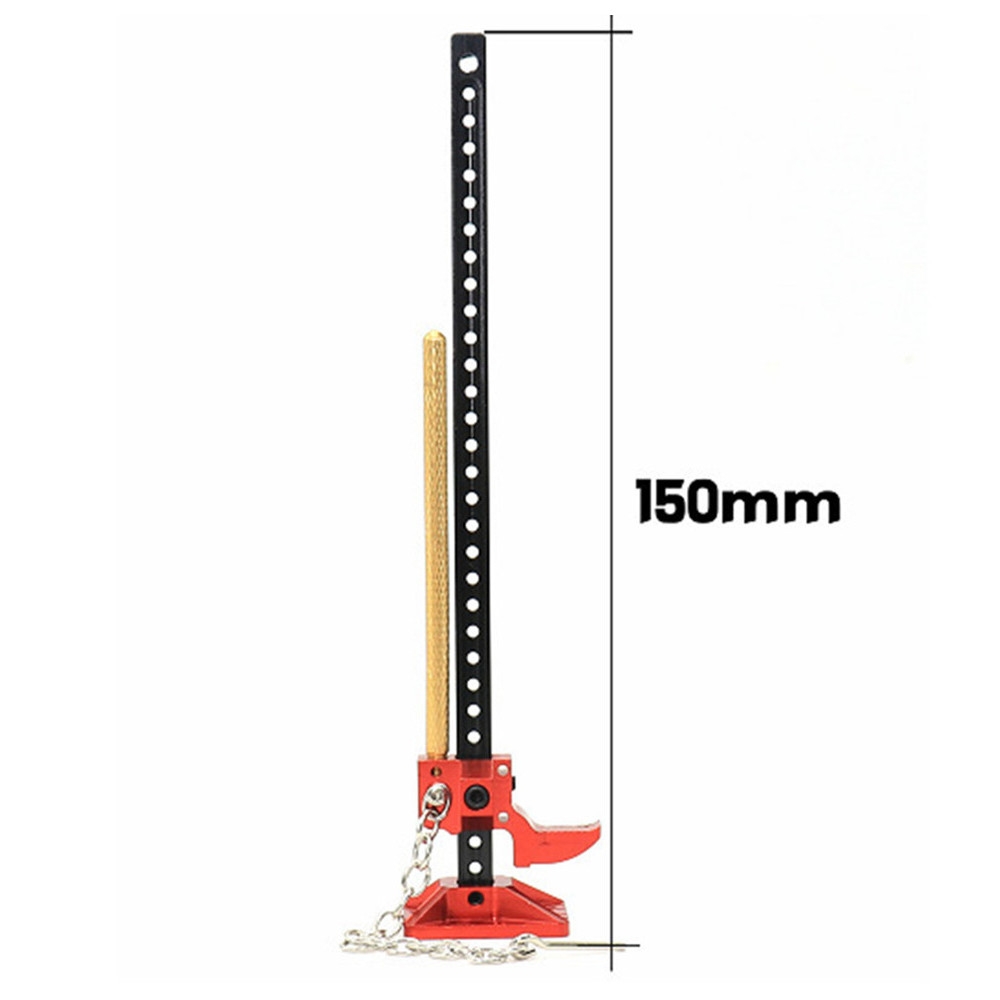 1/10 Simulation Aluminum Alloy 150mm Jack Lift for Traxxas Trx-4 Axial SCX10 D90 RC Crawler Parts