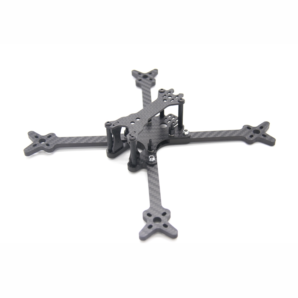 URUAV Concept X210 210mm Wheelbase 5mm Arm 5 Inch True X Frame Kit for RC Drone 80.4g