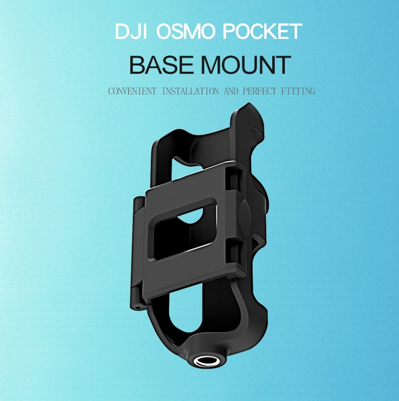 OSMO Pocket Accessories Gimbal Expansion Bracket Clip Mount Adapter With 1/4 Inch Connector Adapter For Go Pro Camera DJI Gimbal Tripod
