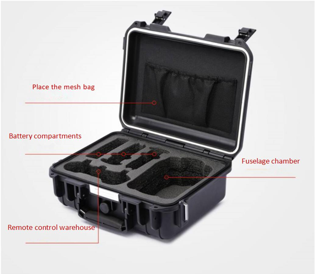Waterproof Hard Shell Suitcase Portable Storage Box Carrying Case Hangbag For Hubsan Zino H117S