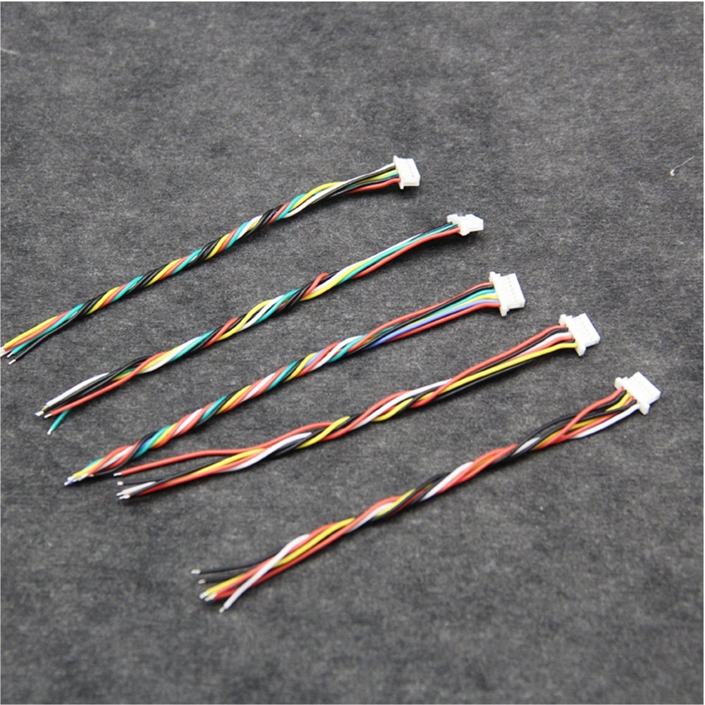 10cm FPV Video Transmitter Connection Cable Wire For Racing Drone Pandarc 5804M/Rush Tank//EWRF/Foxeer TM25 Cleartx VTX