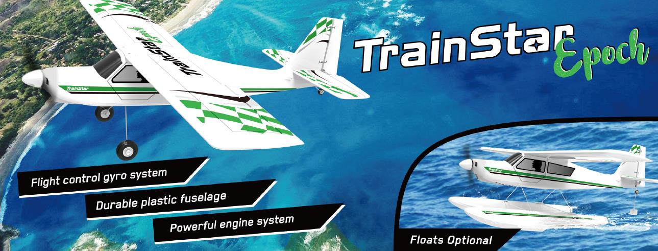 Volantex TrainStar Epoch 747-6 V2 1100mm Wingspan EPO Trainer Aircraft RC Airplane KIT/PNP
