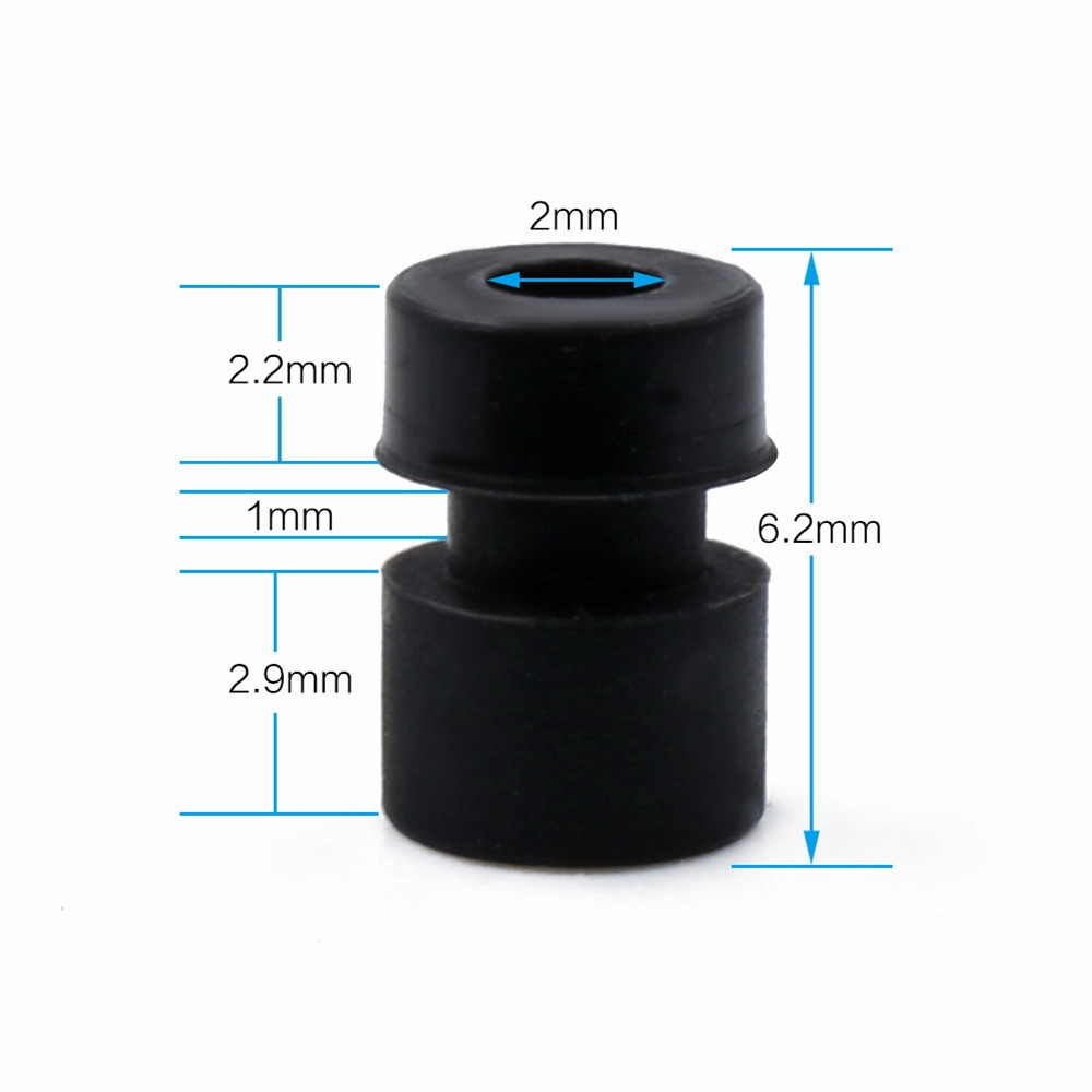 10 PCS Geprc M2x6.2 M2 Anti-vibration Washer Rubber Damping Ball for Flight Controller RC Drone
